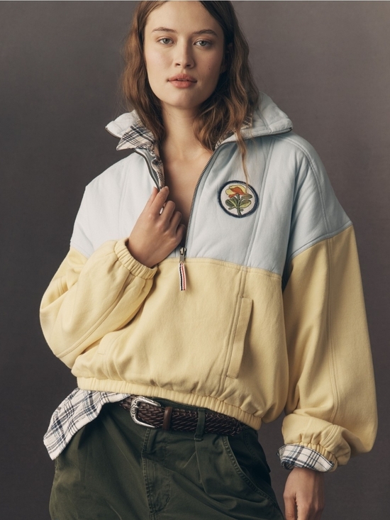 Pilcro Tops - Anthropologie Pilcro Shetland Half Zip Pullover